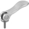 Kipp Cam levers, stainless, with external thread; thrust washer stainless K0645.1541306X20 - alternate 1